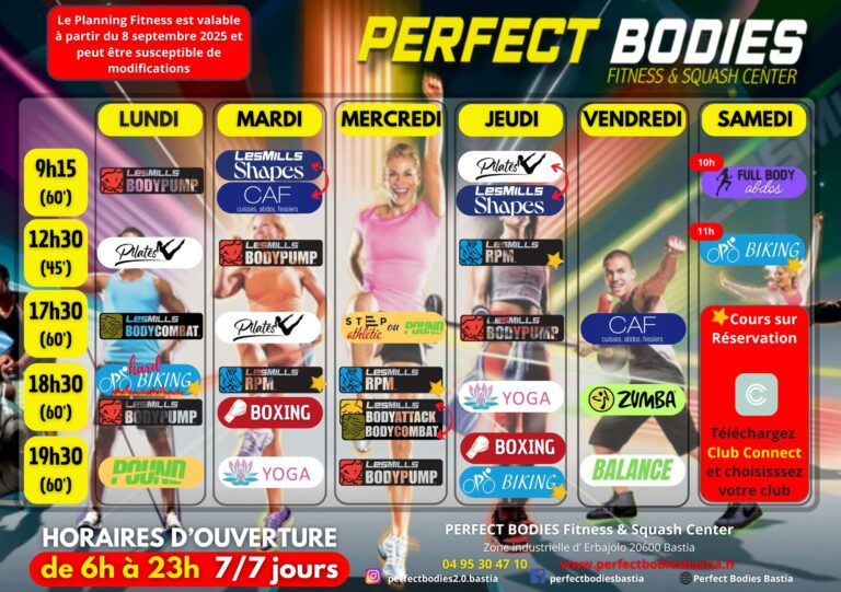 Planning hiver 2025
